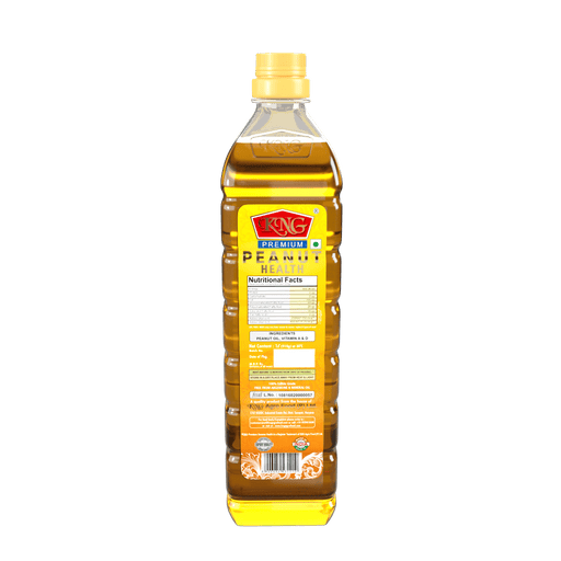 KNG Peanut Health Filtered Cooking Oil Back