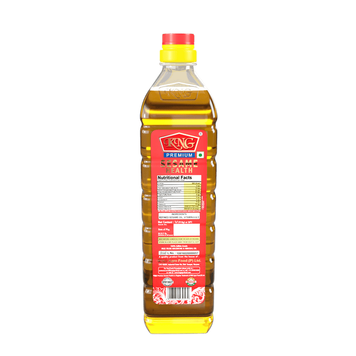 KNG Sesame Health Refined Cooking Oil Back
