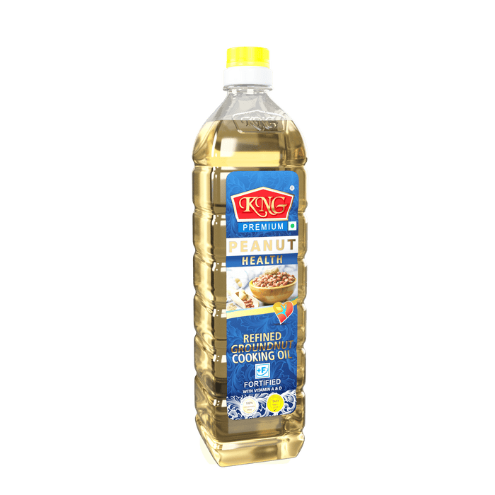 KNG Peanut Health Refined Cooking Oil Side