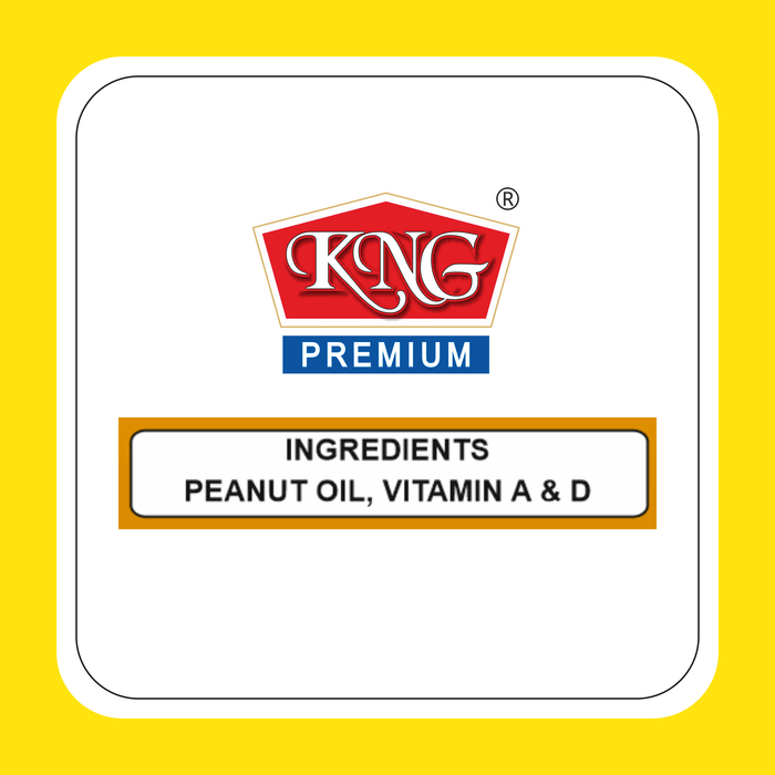 KNG Peanut Health Filtered Cooking Oil Ingredients