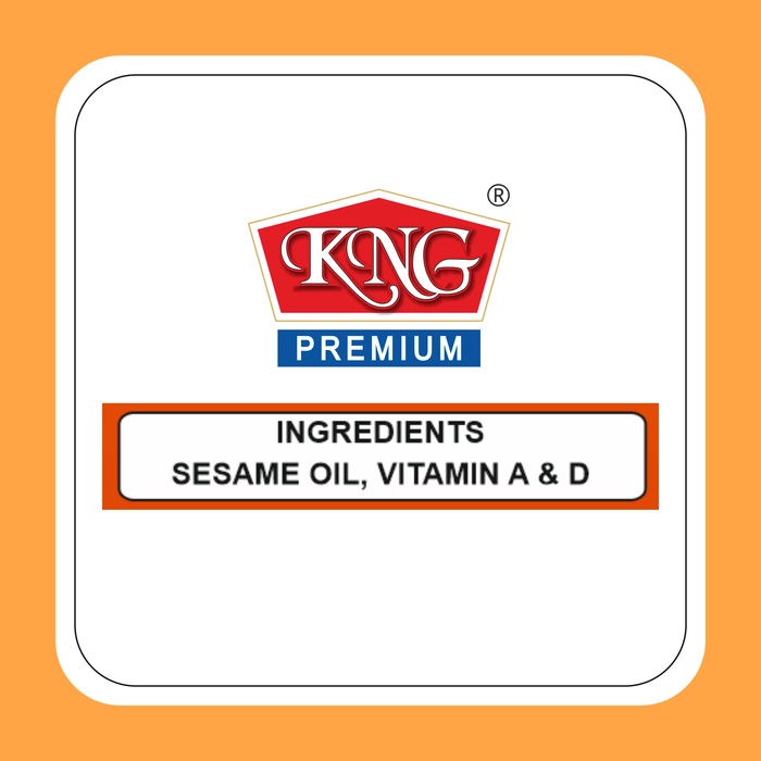 KNG Sesame Health Filtered Cooking Oil Ingredients